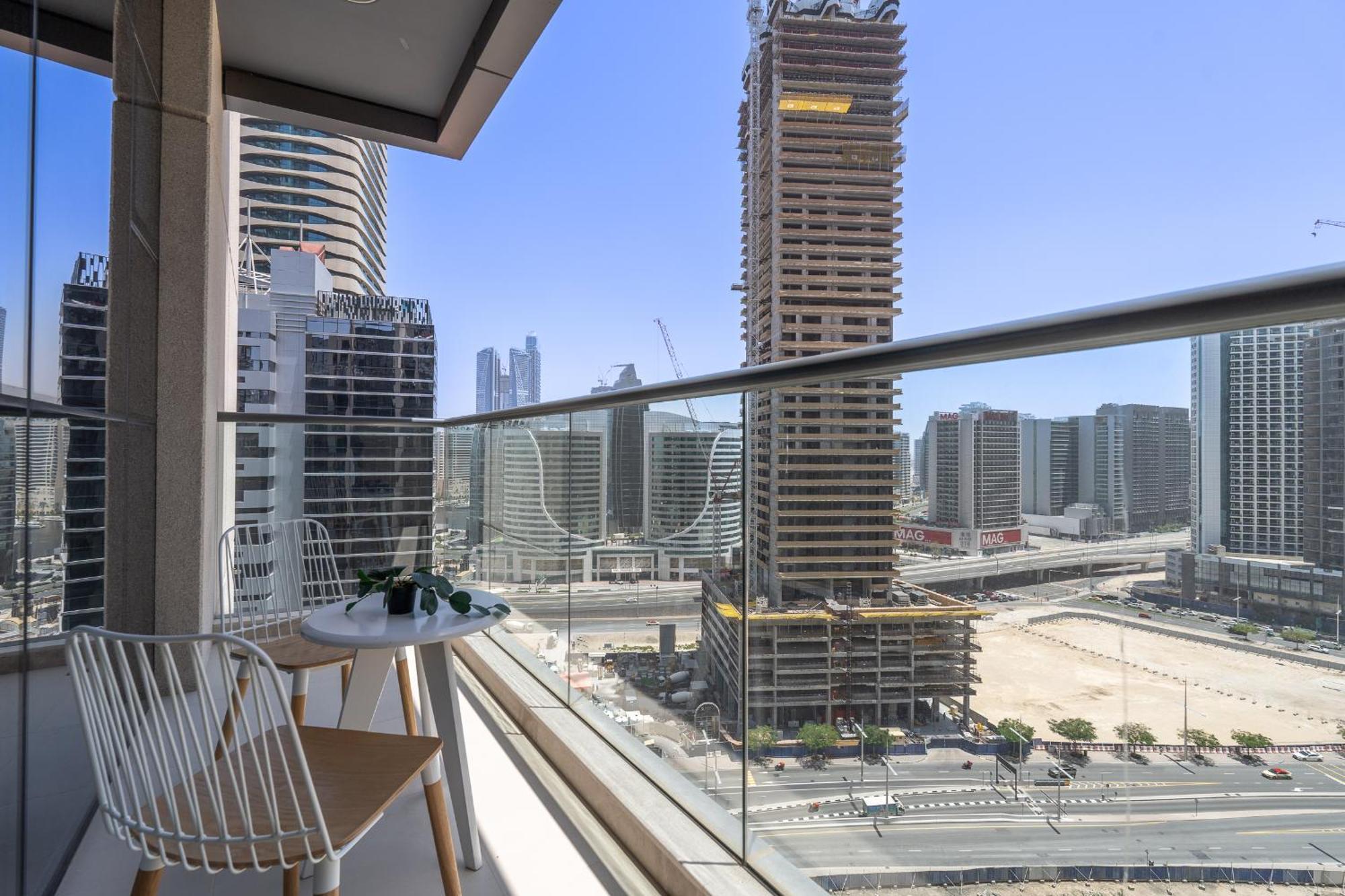 Heaven Crest Vacation Homes Downtown - Studio And 1 Bedroom Suites 2 Minute Walk To Dubai Mall And Burj Khalifa Eksteriør billede
