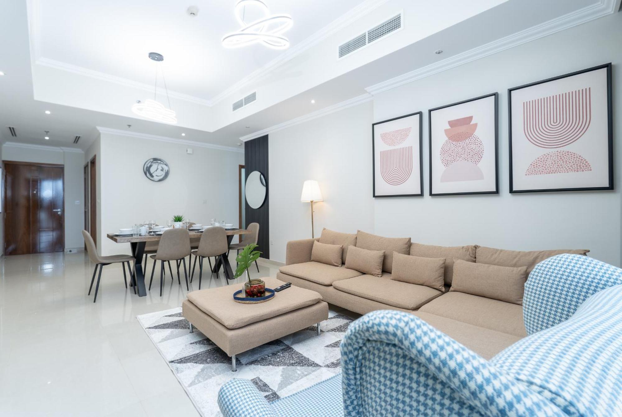 Heaven Crest Vacation Homes Downtown - Studio And 1 Bedroom Suites 2 Minute Walk To Dubai Mall And Burj Khalifa Eksteriør billede