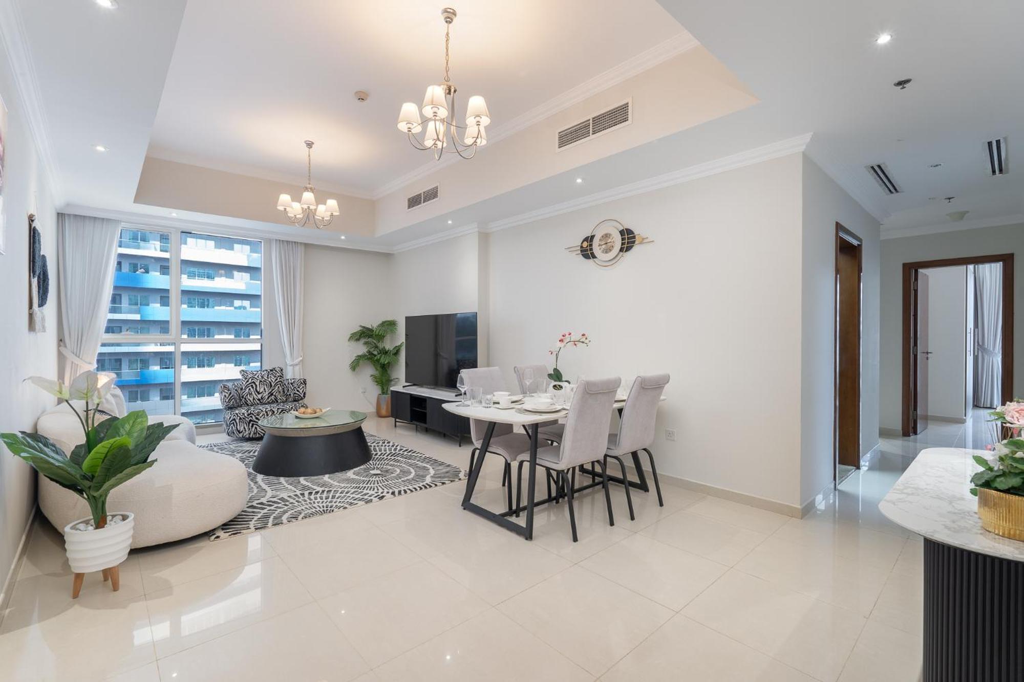 Heaven Crest Vacation Homes Downtown - Studio And 1 Bedroom Suites 2 Minute Walk To Dubai Mall And Burj Khalifa Eksteriør billede