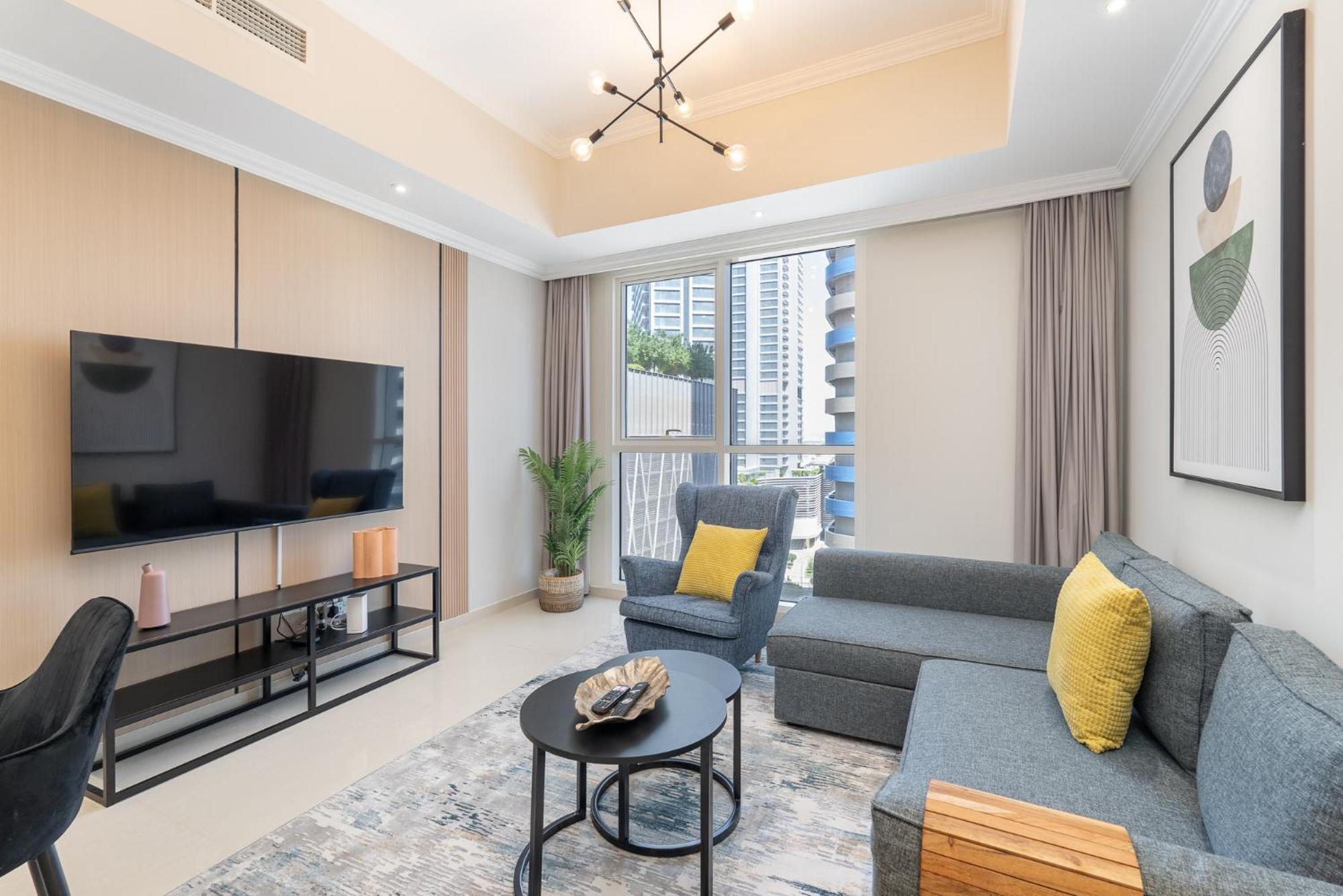 Heaven Crest Vacation Homes Downtown - Studio And 1 Bedroom Suites 2 Minute Walk To Dubai Mall And Burj Khalifa Eksteriør billede