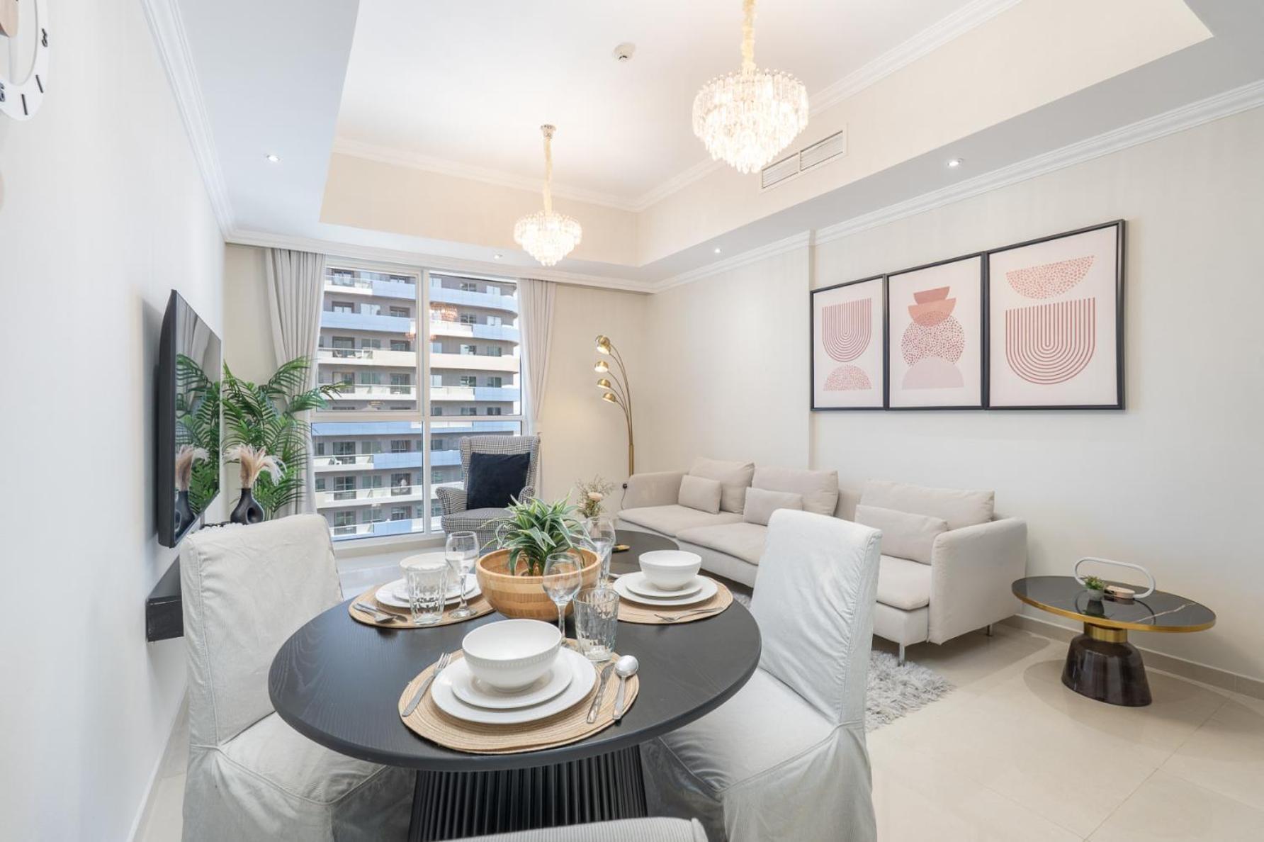 Heaven Crest Vacation Homes Downtown - Studio And 1 Bedroom Suites 2 Minute Walk To Dubai Mall And Burj Khalifa Eksteriør billede