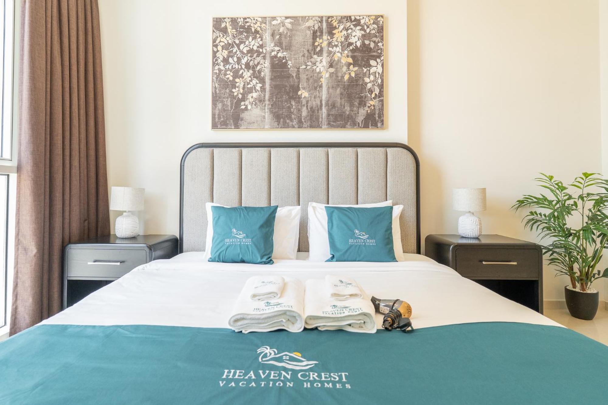 Heaven Crest Vacation Homes Downtown - Studio And 1 Bedroom Suites 2 Minute Walk To Dubai Mall And Burj Khalifa Eksteriør billede